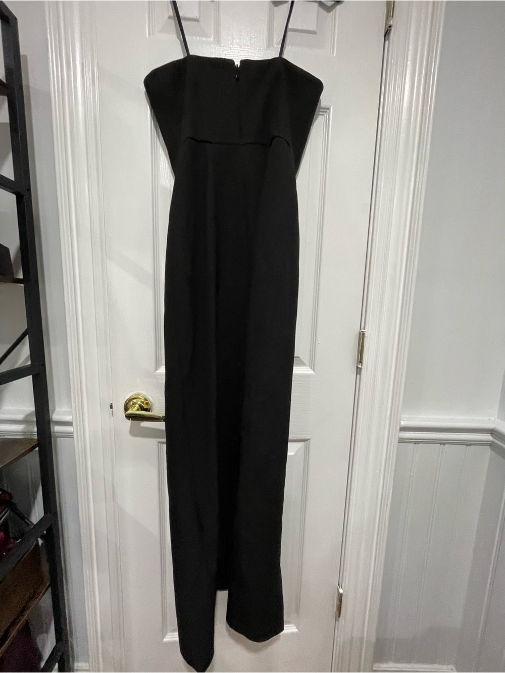 BCBGMaxAzria Black Strapless Dress